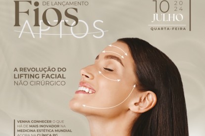 Poliana Genaro lana com exclusividade os Fios Aptos: A Revoluo do Lifting Facial No Cirrgico